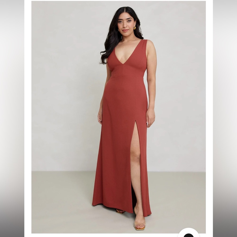 PARK & FIFTH TERRACOTTA LEXINGTON DRESS